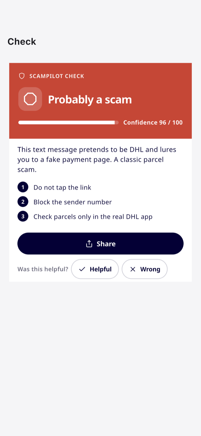 Scampilot for iPhone - verdict